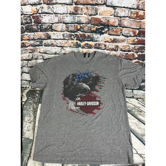 Harley-Davidson Other - Harley Davidson Smoky Mountain Eagle Graphic T-Shirt Mens XL Biker Tee